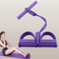 Full Body Resistance Band Pedal Puller for Fitness Training
