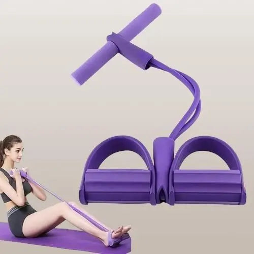 Full Body Resistance Band Pedal Puller for Fitness Training