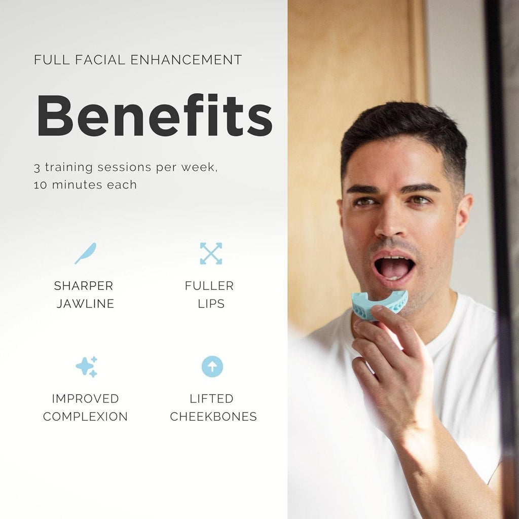 Jawline Strengthening Fitness Trainer for Face & Jaw Exercise