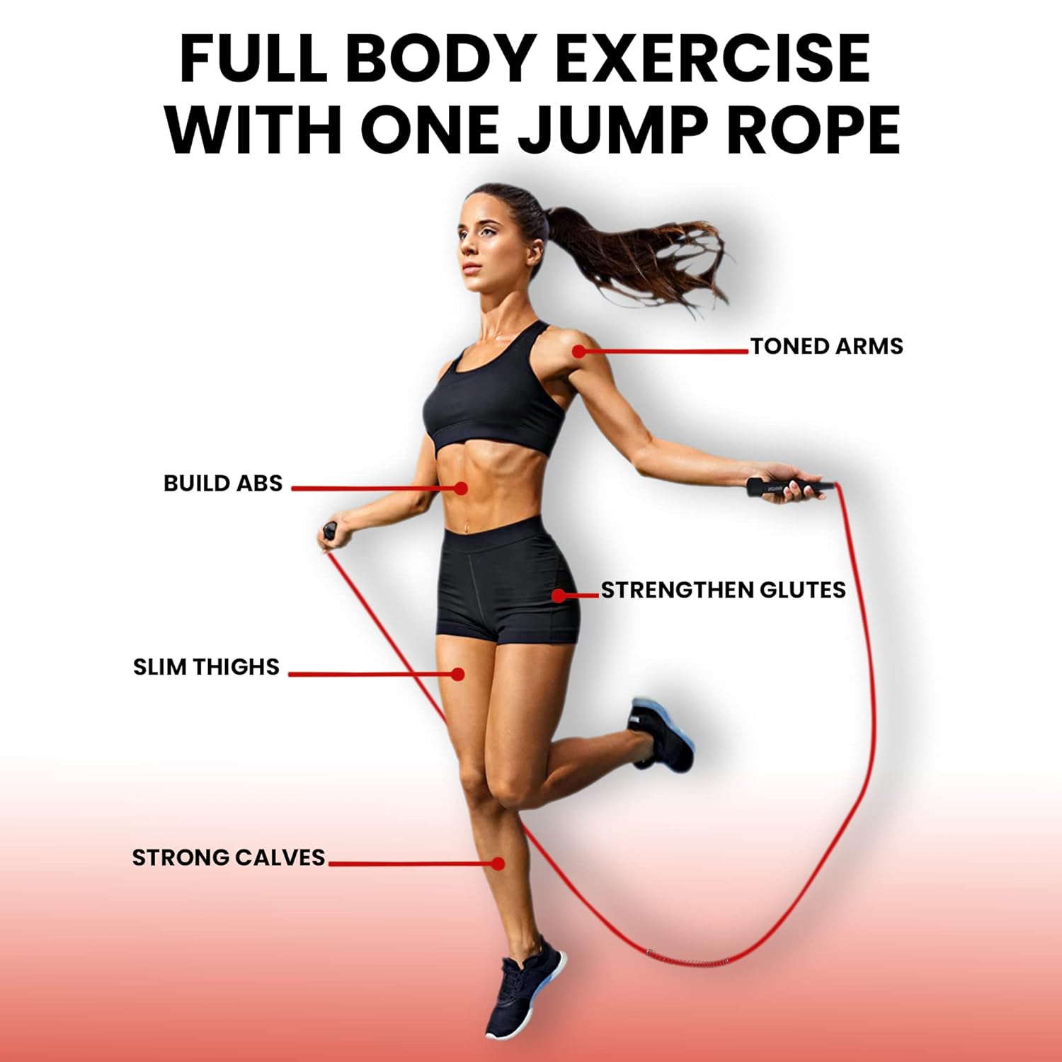 Home Workout Speed Rope for Strength & Fat Loss Training