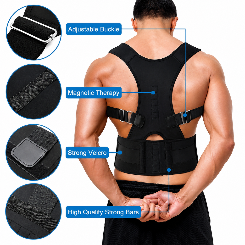 Comfortable Unisex Posture Corrector Belt for Better Posture